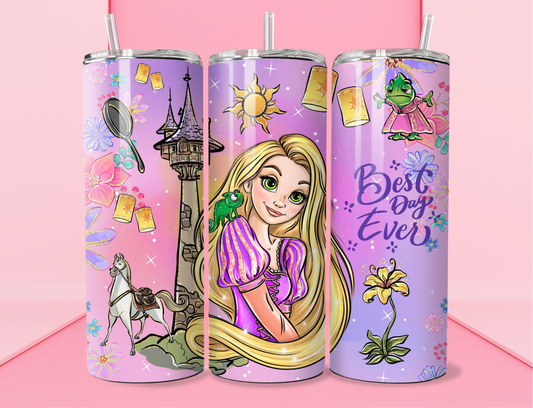 Best Day Ever 20oz Skinny Tumbler