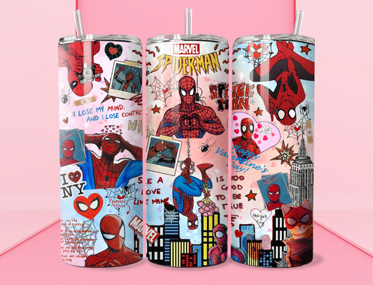 Spidey Love 20oz Skinny Tumbler