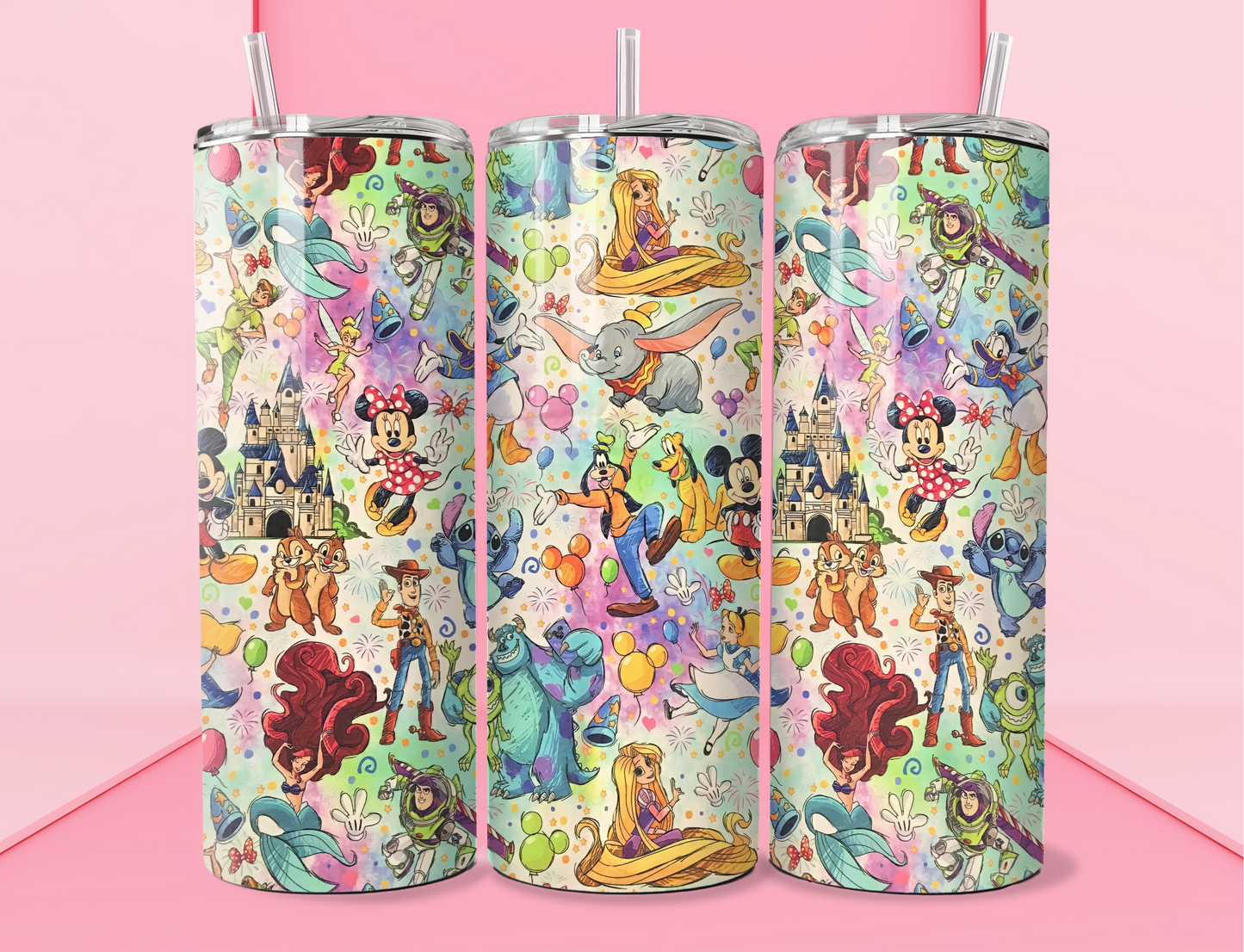 Characters 20oz Skinny Tumbler