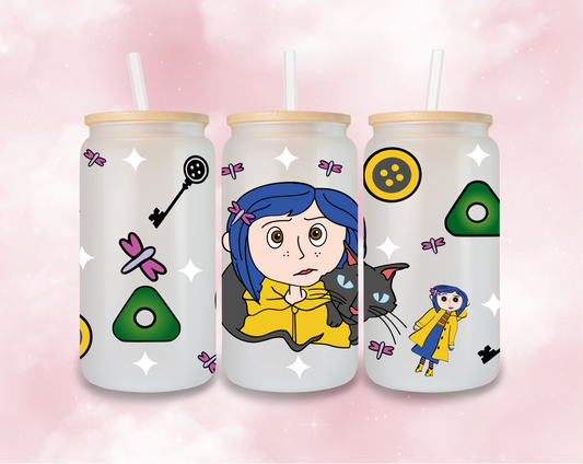 Coraline Glass Can