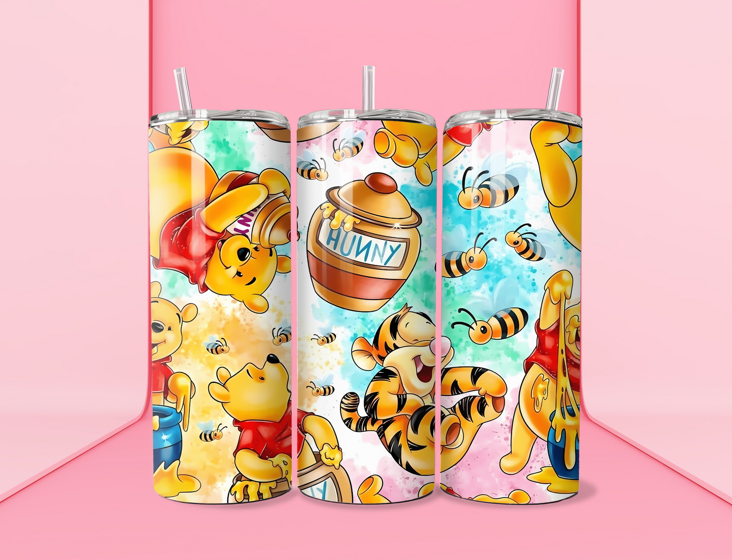 Pooh 20oz Skinny Tumbler