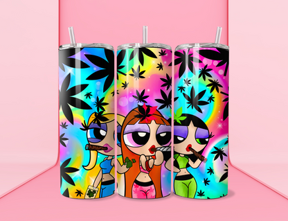 Puff Girls 20oz Skinny Tumbler